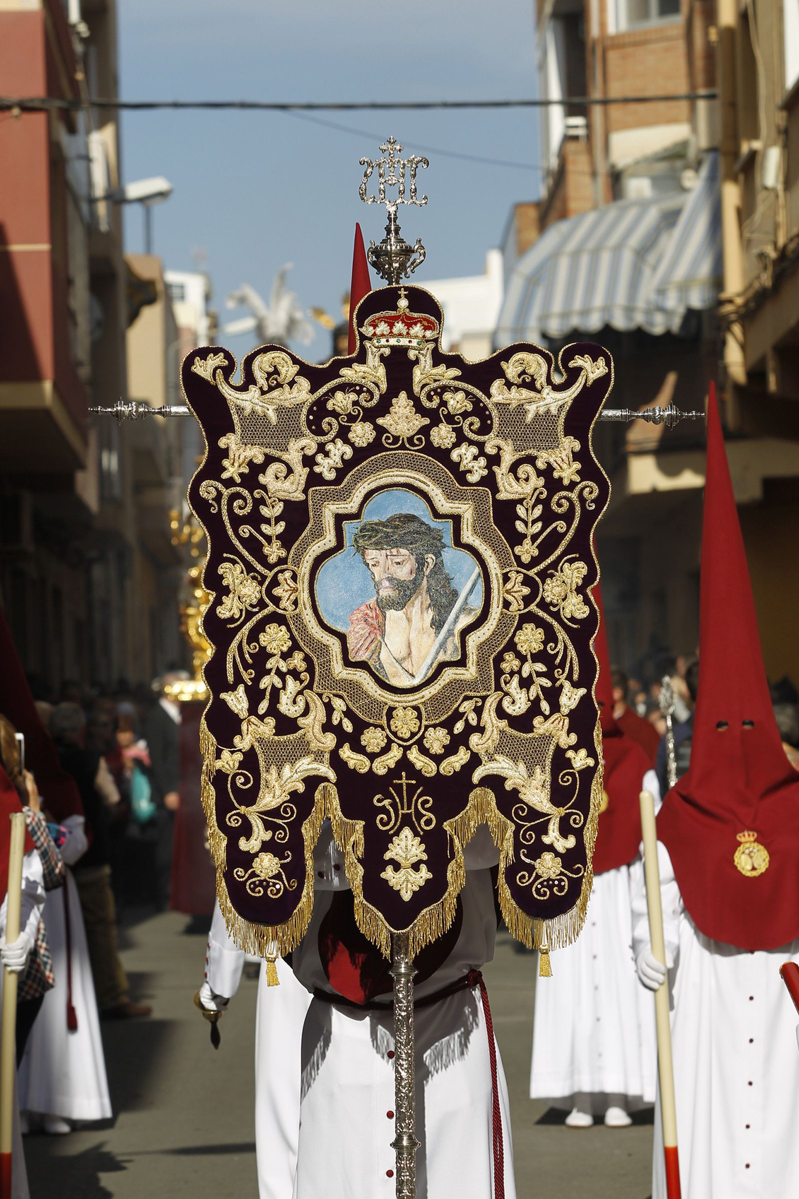 Imágenes de la Procesión de Coronación. Barrio de Los Molinos. Semana Santa Almería 2019
