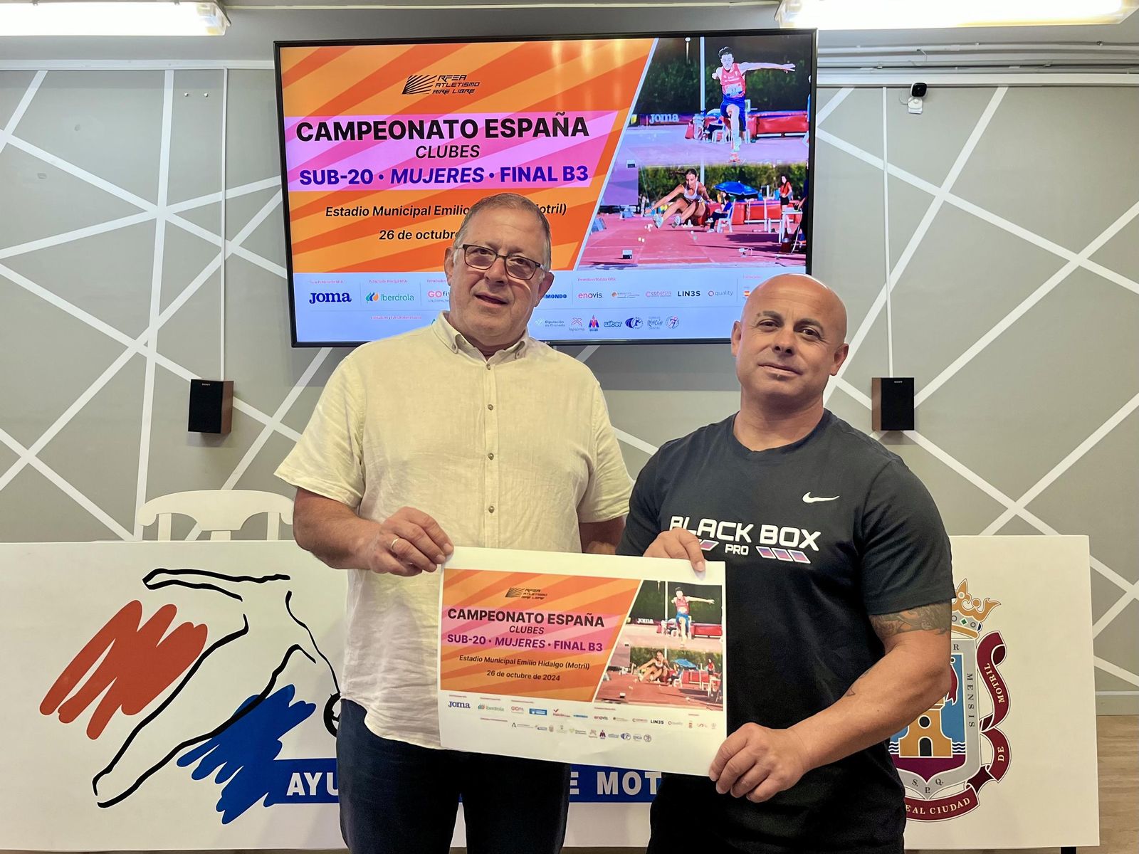 Momento de la presentación de la prueba.