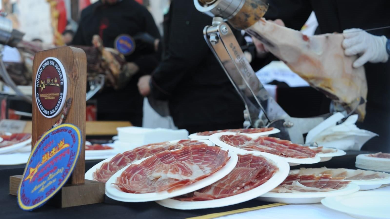 Feria Solidaria de Cortadores de Jamón en San Fernando