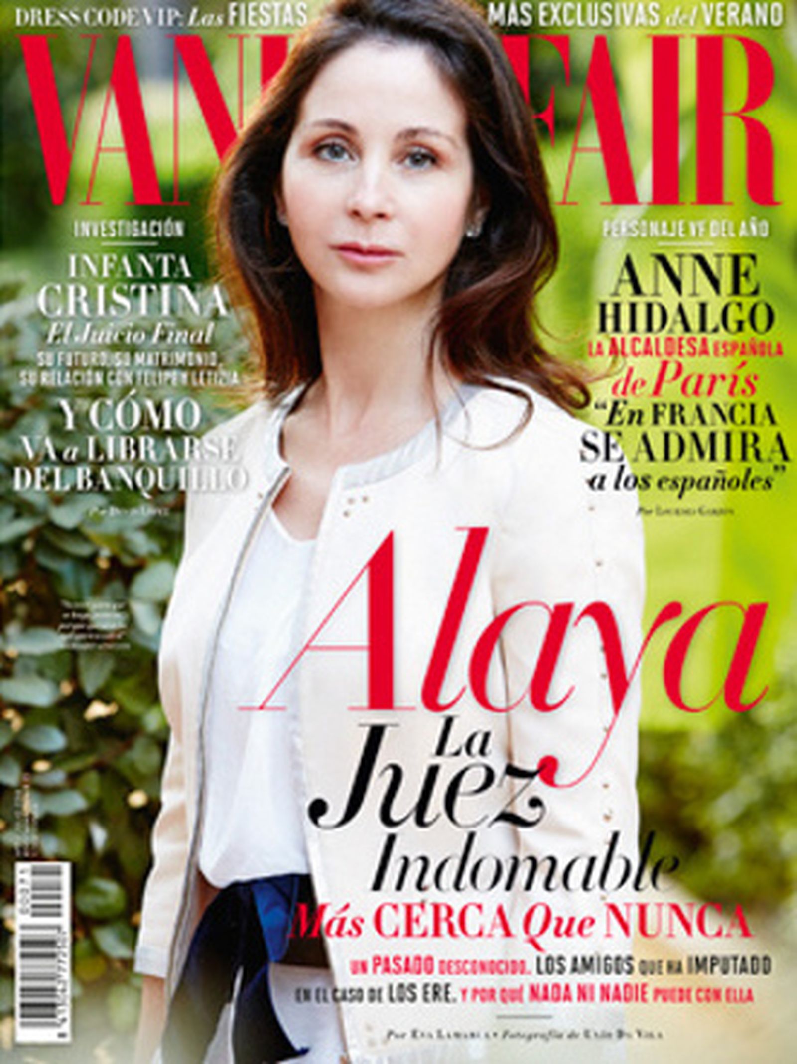 La juez Alaya, en la portada de la revista 'Vanity Fair'