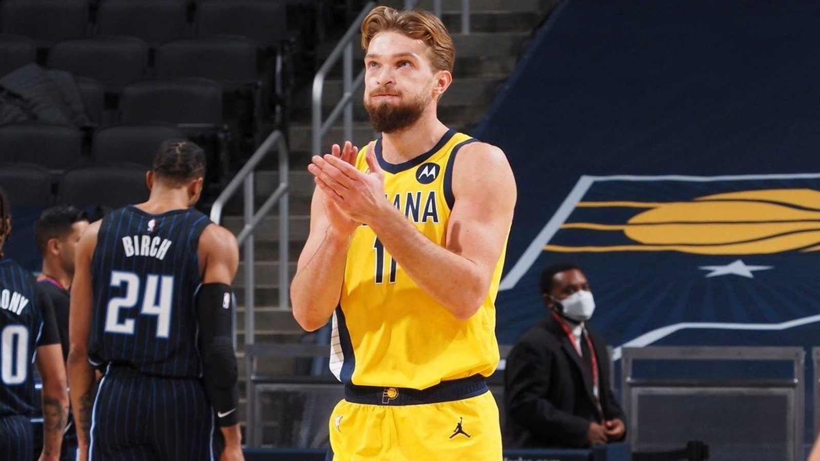 Domantas Sabonis, en el Pacers-Magic.