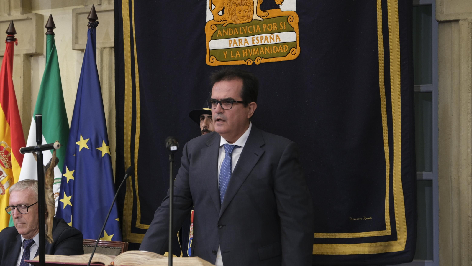 Imágenes del acto de constitución de la Diputación de Almería