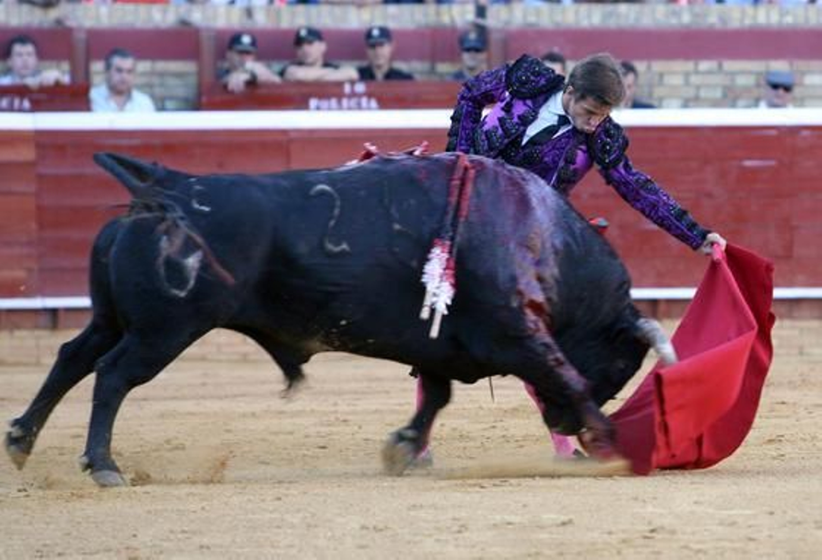 El Juli y Talavante se dan cita en la Merced en una tarde triunfal para ambos.

Foto: Espinola