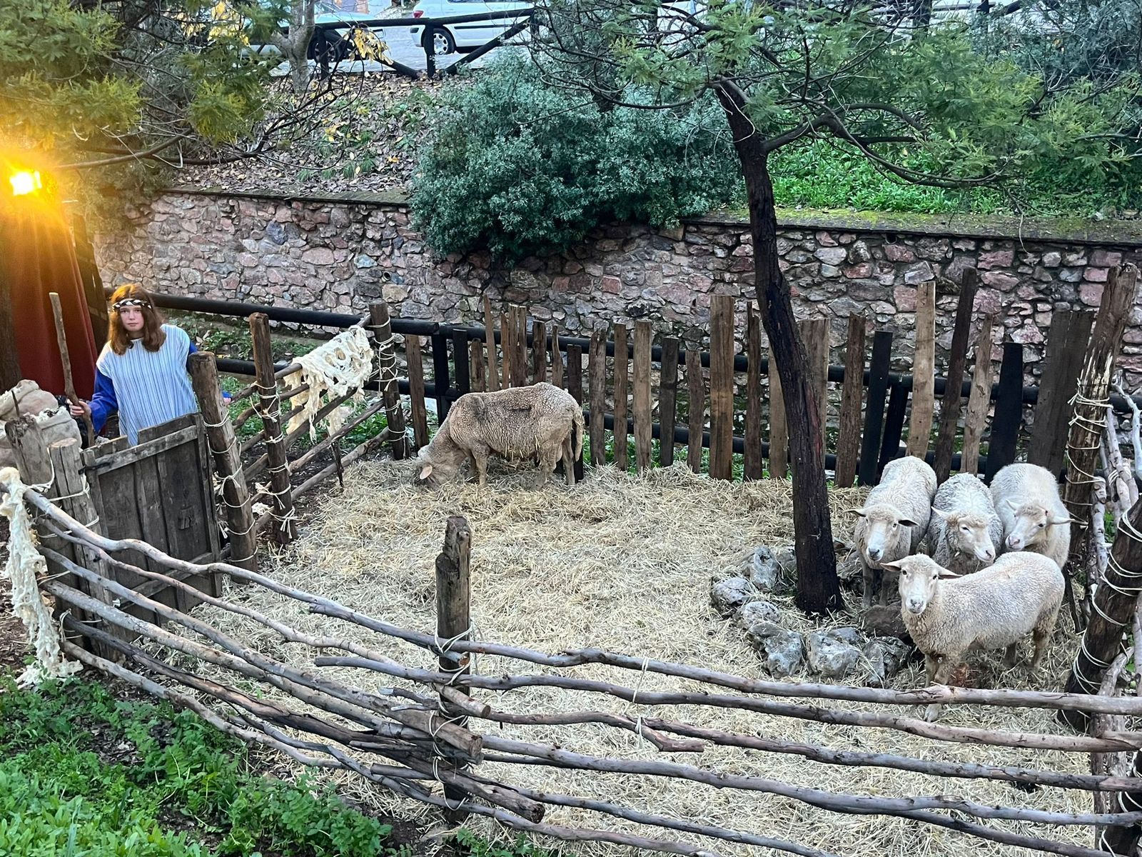 Así de bonito es el Belén Viviente de Puerto Moral