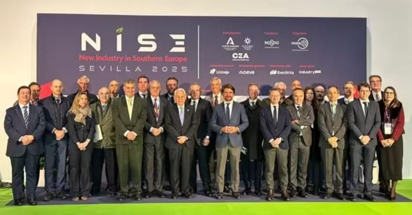 Patronato de la Corporación Tecnológica de Andalucía (CTA) en el congreso New Industry in Southern Europe (NISE).