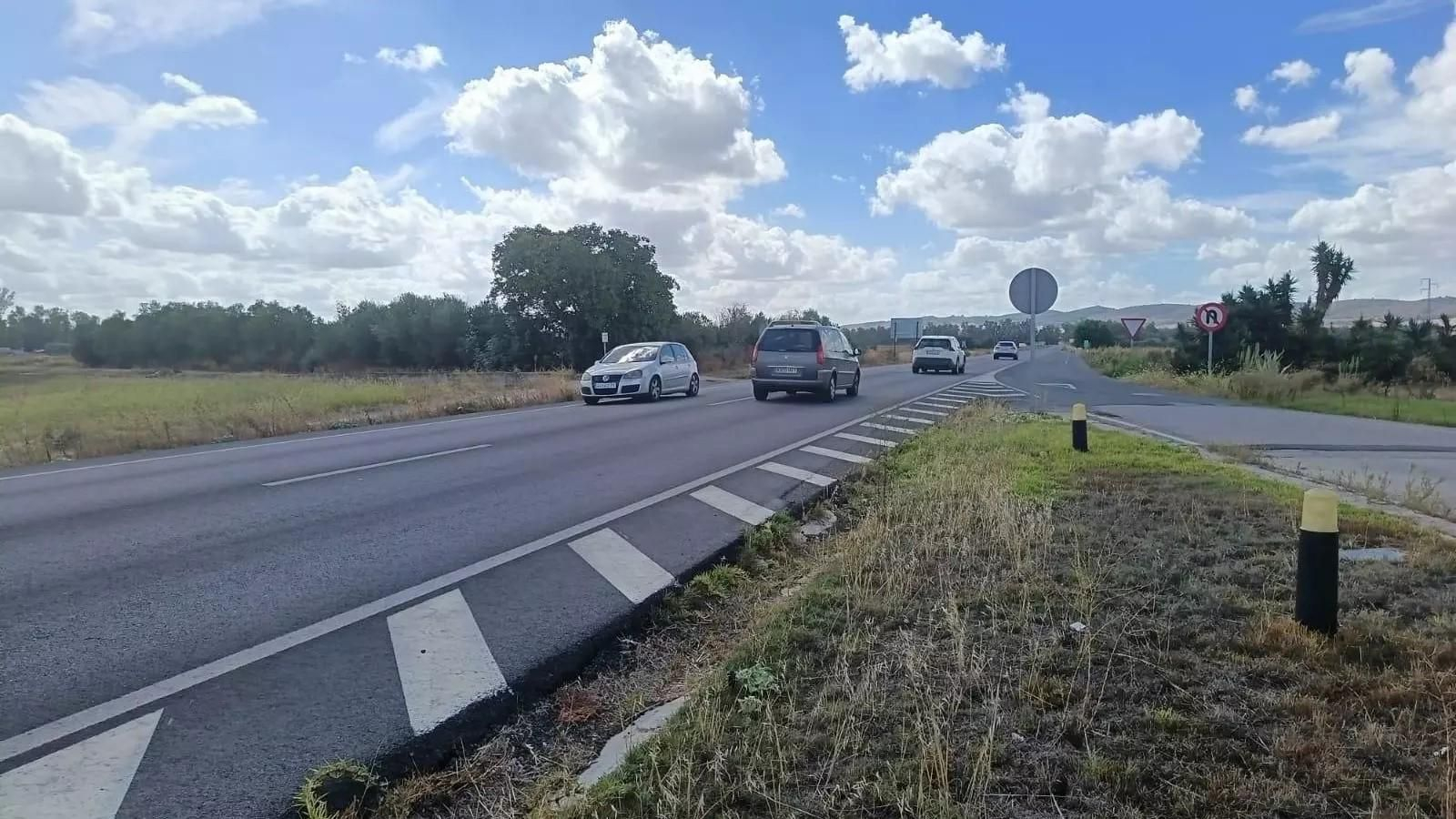 Un tramo de la A-384, que conecta la Sierra con Antequera.