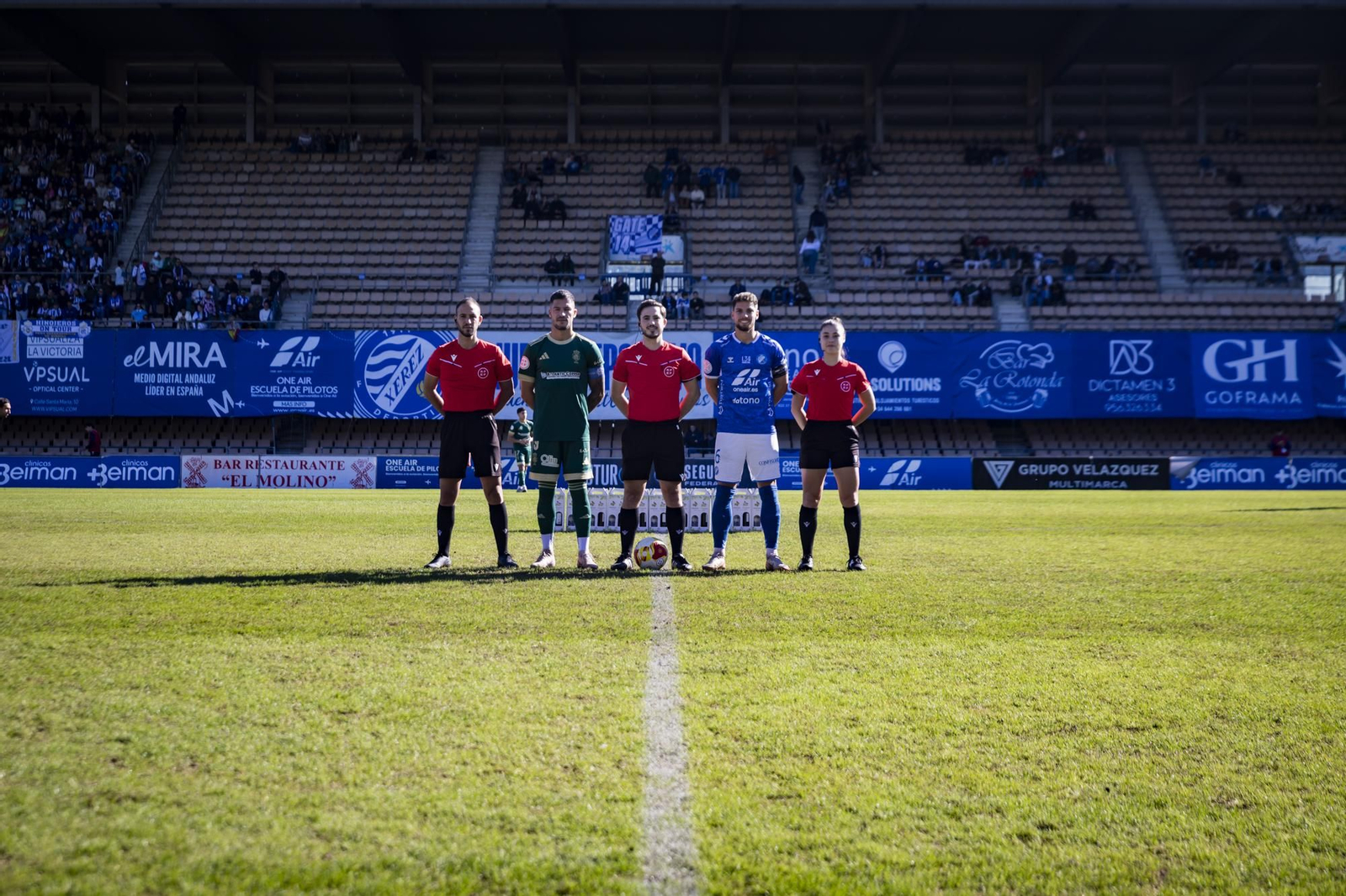 Las imágenes del empate entre Xerez DFC y Recre en Chapín