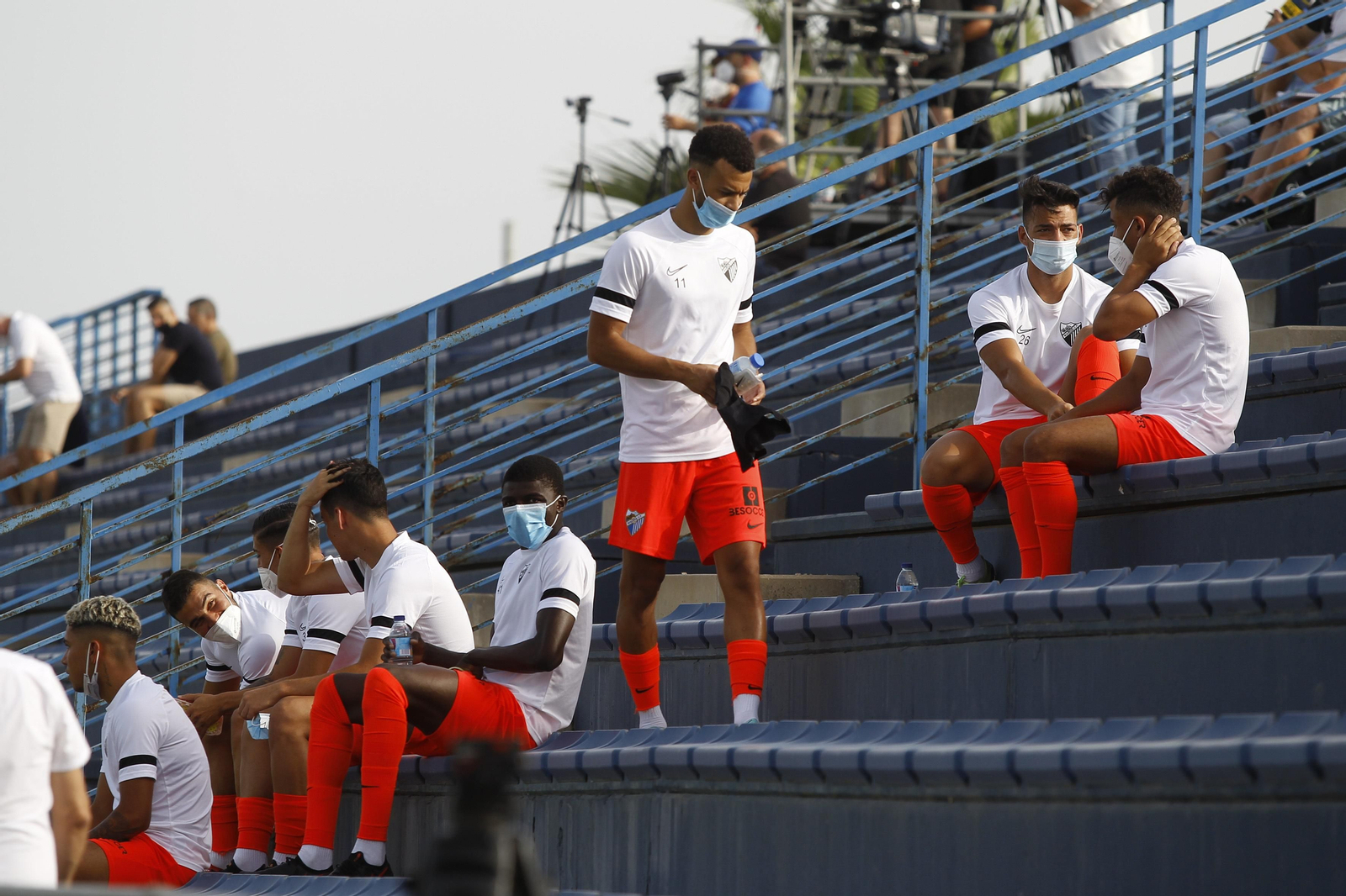 El Málaga CF-Sevilla Atlético, en fotos