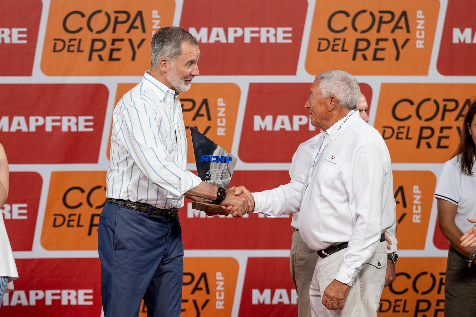 Las fotos de la entrega de premios de la Copa del Rey Mapfre de vela