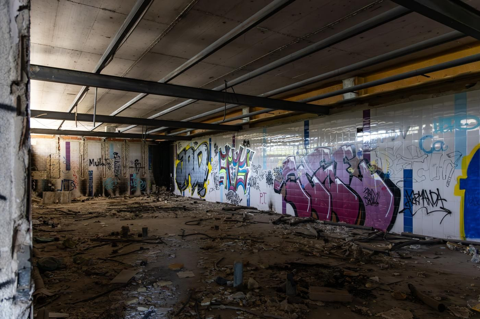 Este es el lamentable estado que presenta el parque acuático de Jaén en 2024