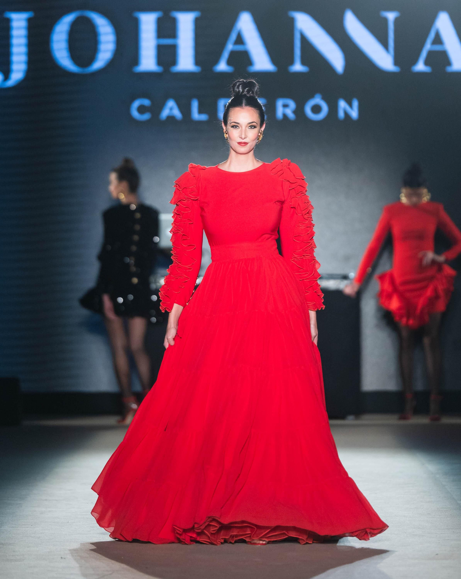 El desfile de Johanna Calderón en We Love Flamenco 2022, todas las fotos