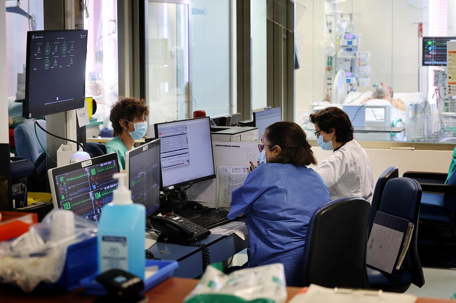 Imágenes de la UCI del Hospital Infanta Elena en Huelva