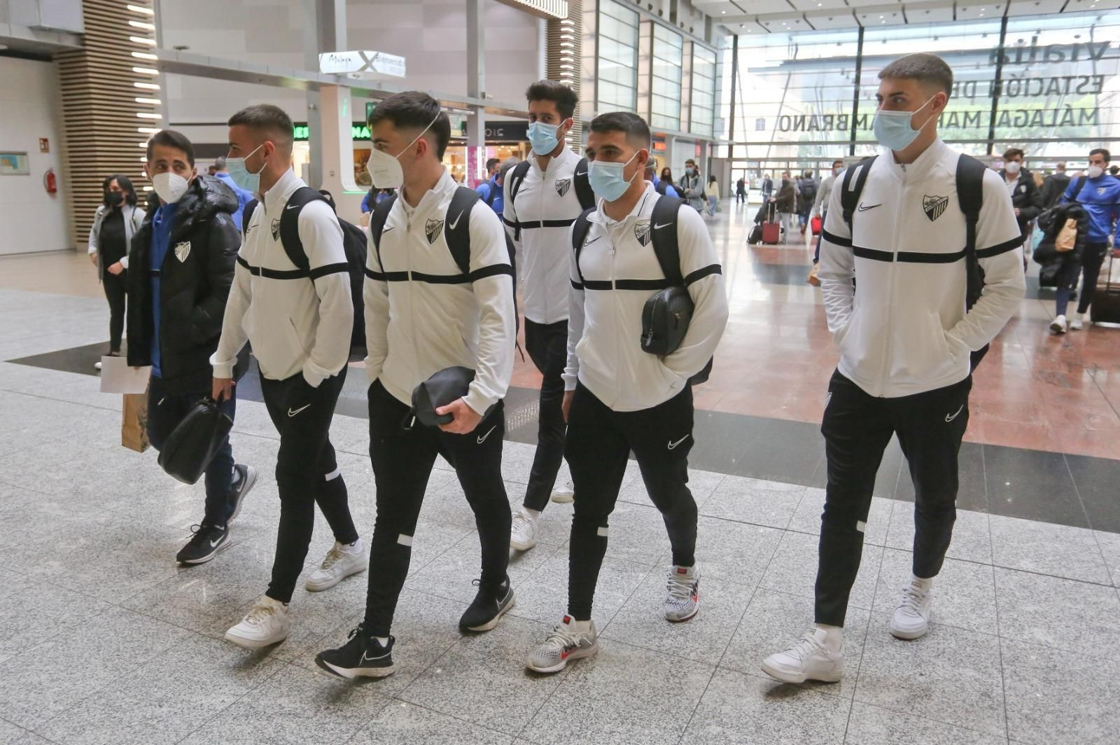 Málaga CF y Unicaja, en el mismo AVE a Zaragoza.