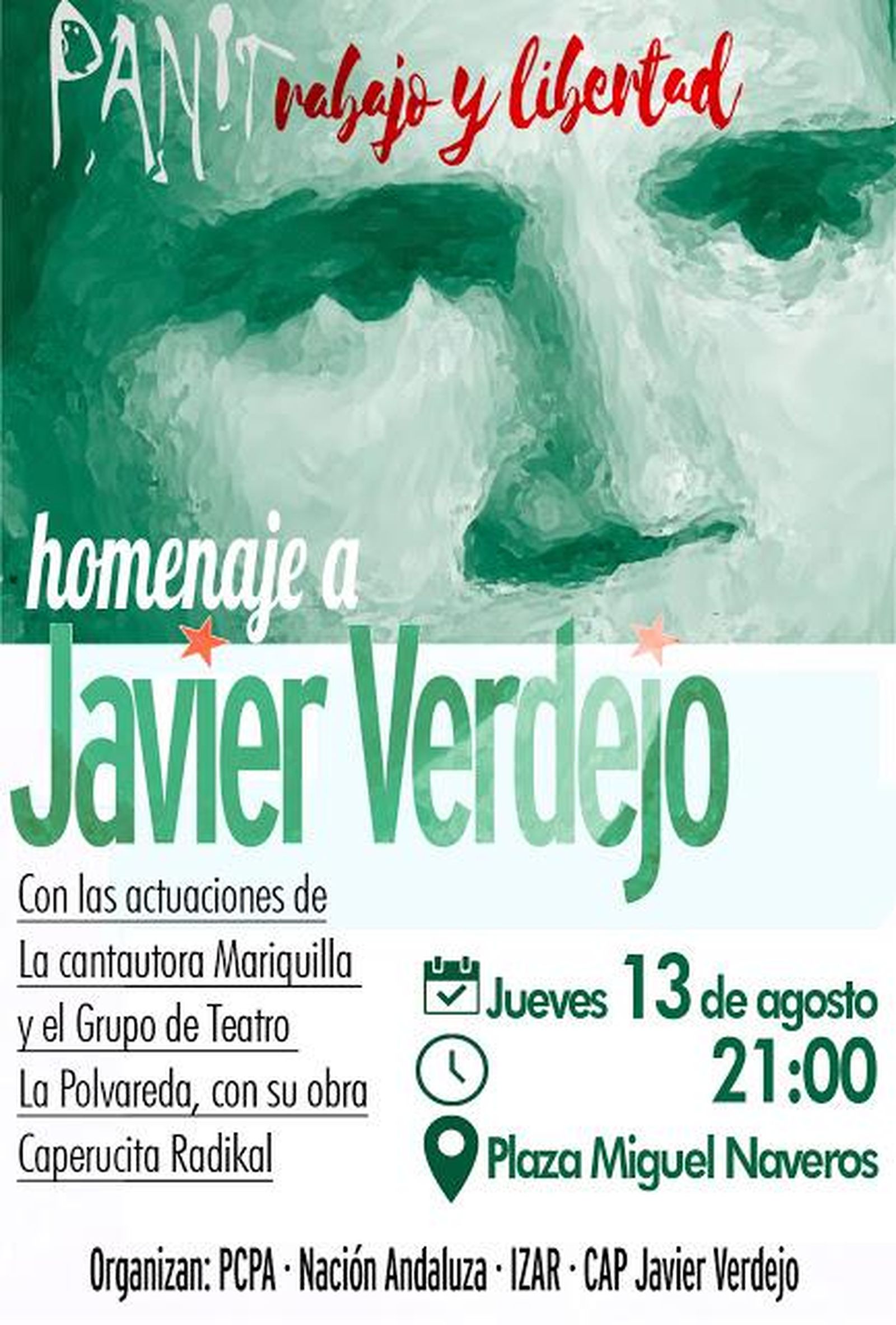 Homenaje a Javier Verdejo 2020