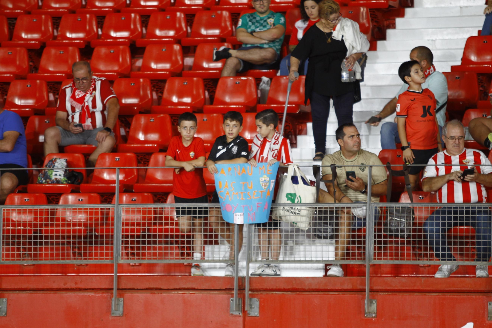 Las imágenes del partido de fútbol U.D. Almería-S.D. Eibar