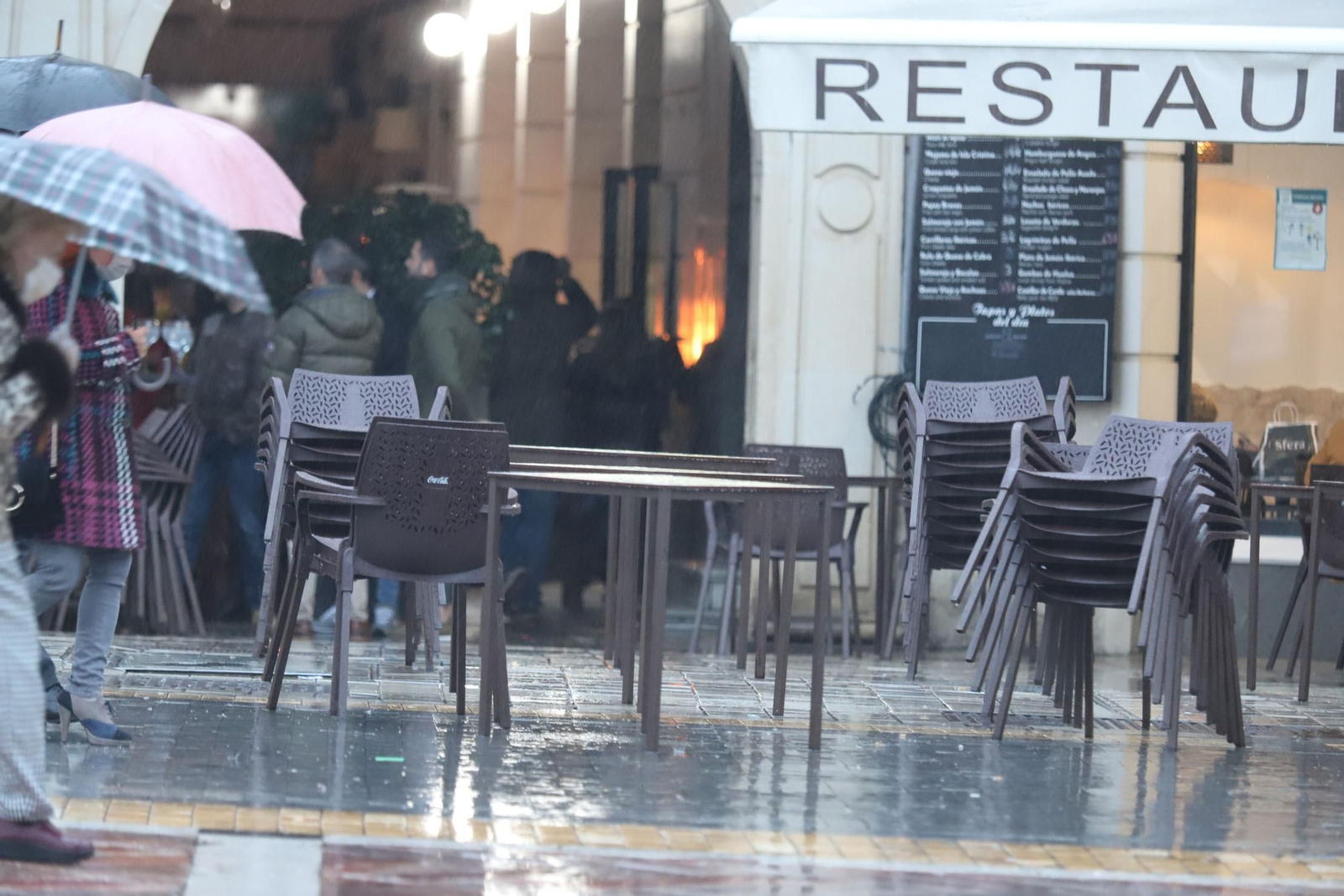 Primer sábado con las nuevas medidas en la hostelería.