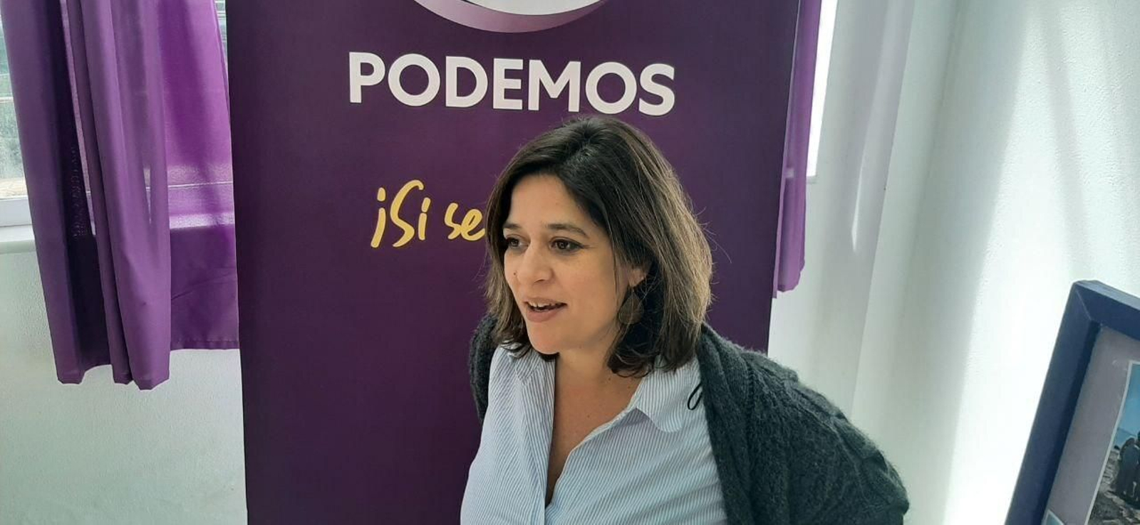 Diana Molares, portavoz municipal de Podemos Jerez.