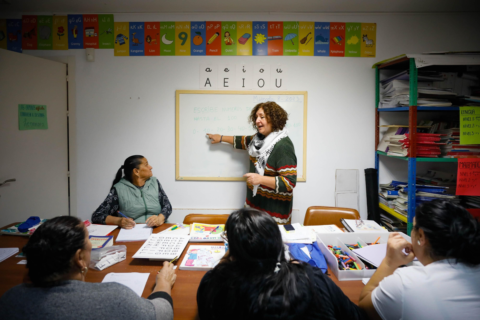 Imágenes del inicio de curso en la Escuela de Madres de Los Almendros