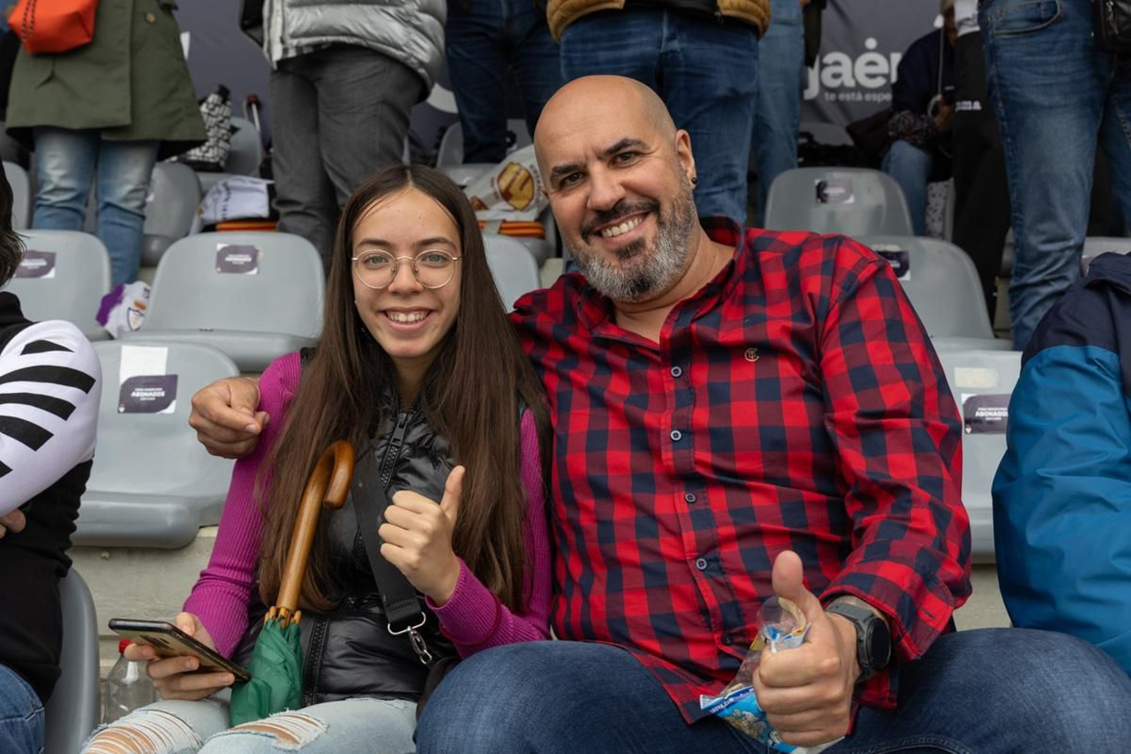 Partido Real Jaén y CD Huétor Vega, en imágenes