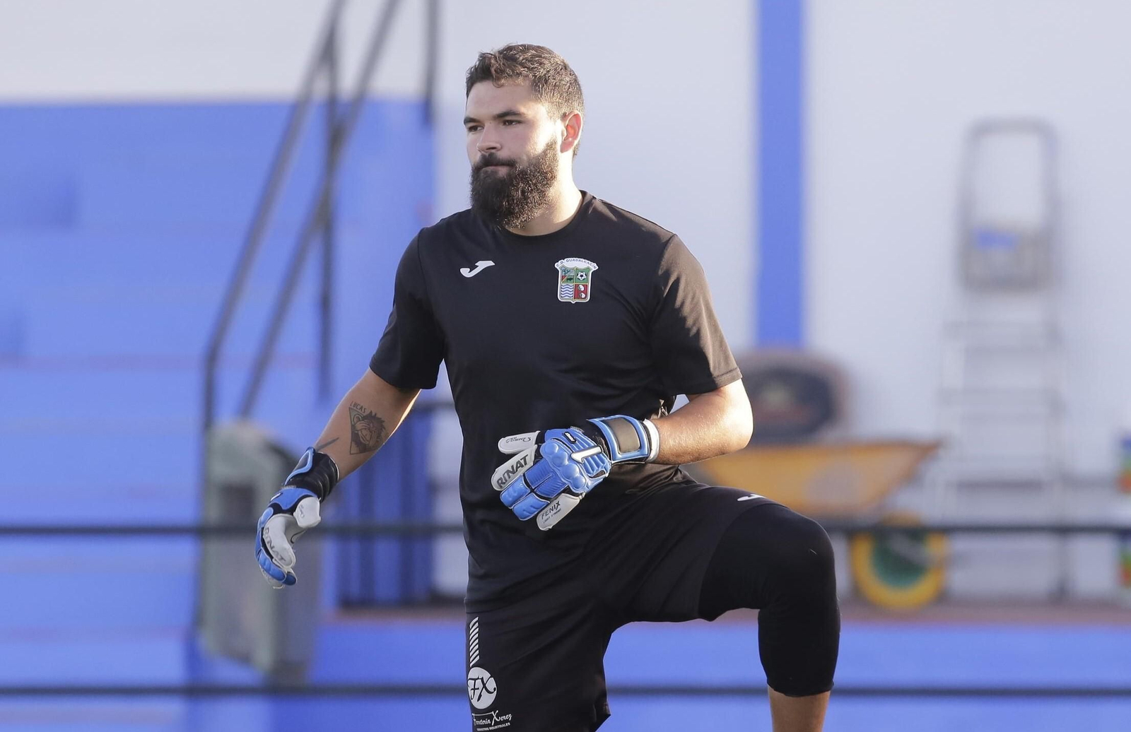 Antonio Lebrón, nuevo portero del Jerez Industrial.