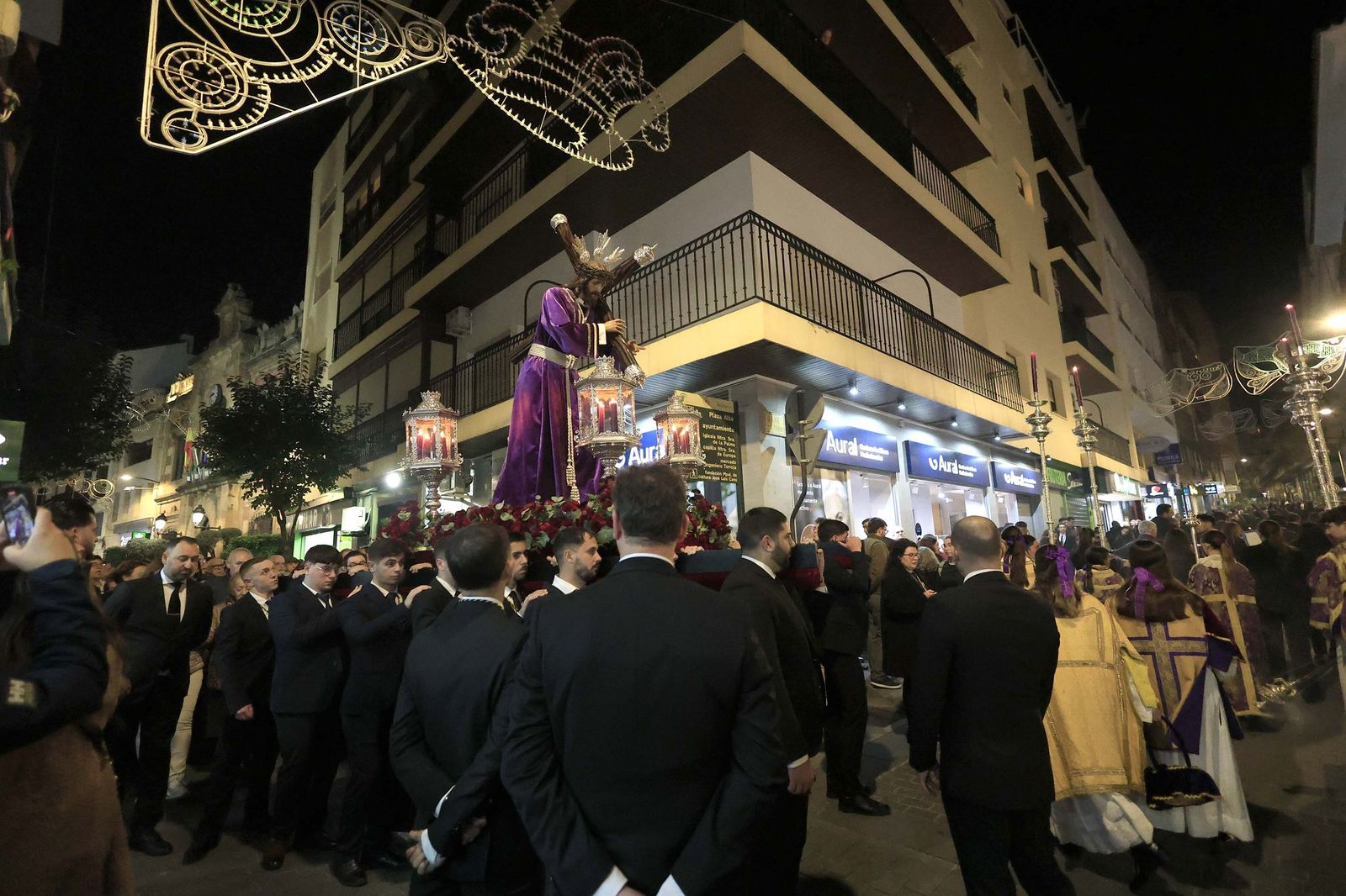 Las fotos del Nazareno en el Vía Crucis Oficial del Consejo de Hermandades de Algeciras