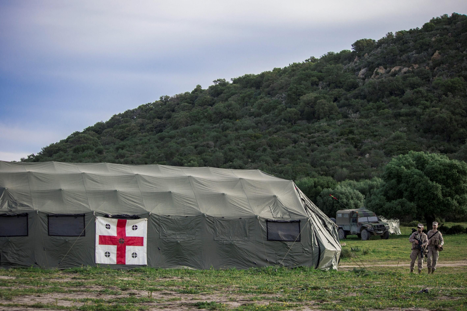 Así se instruyen los soldados ucranianos con la Infantería de Marina en Cádiz, en imágenes