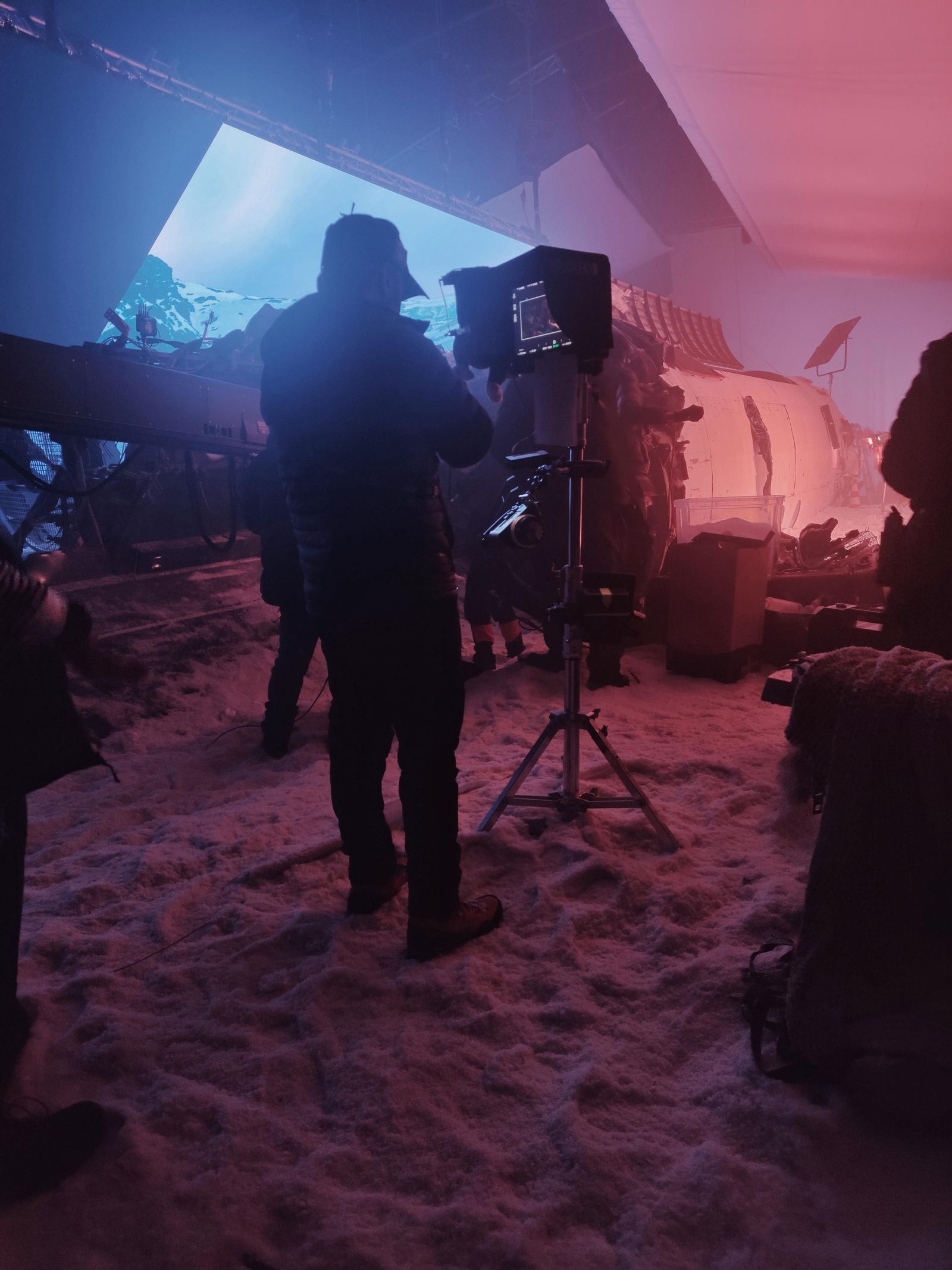 Así se rodó 'La sociedad de la nieve' en Sierra Nevada.