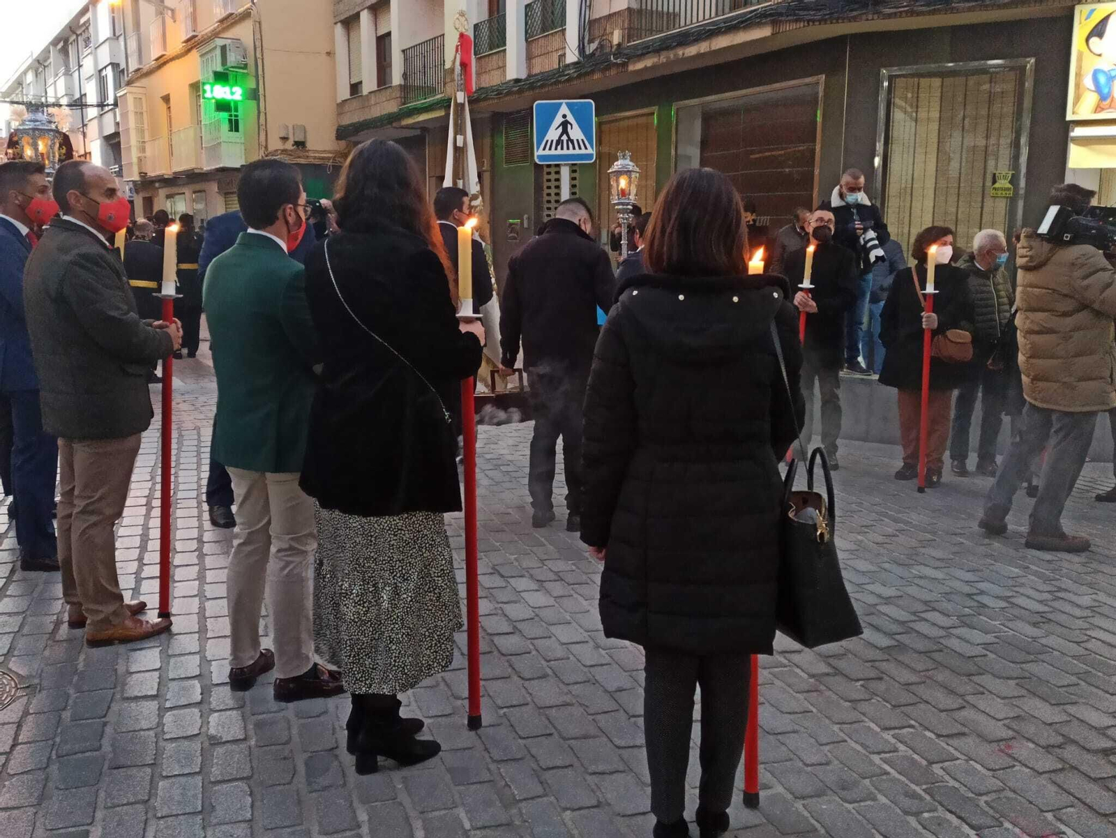 El traslado de las tallas de Pedro Muñoz de Toro en Lucena, en fotografías