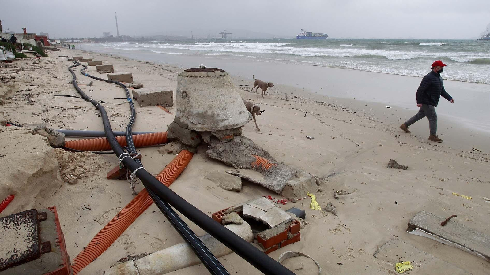 Las fotos del temporal en el Campo de Gibraltar