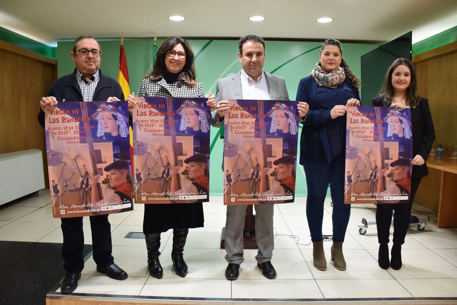 Imagen de ayer, en la la presentación de las actividades.