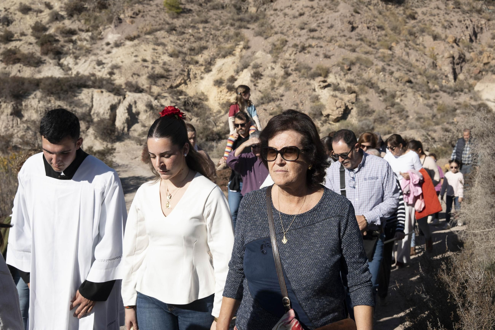 Las imágenes de la romería en Cuevas de Los Úbeda