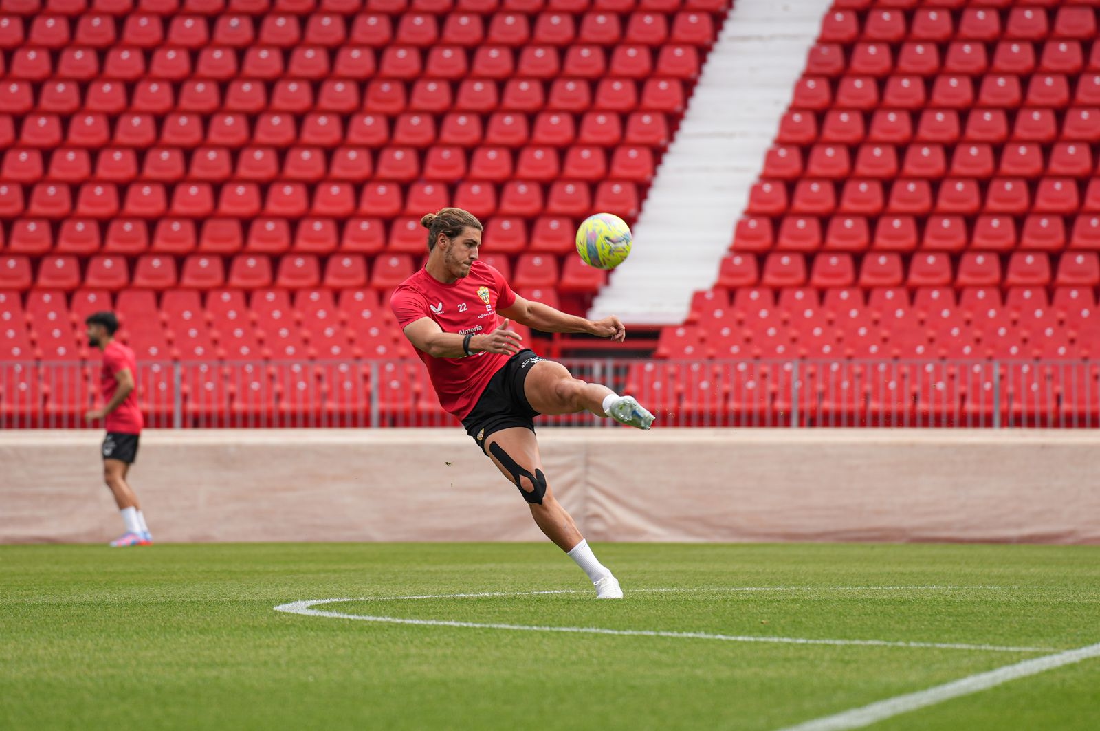 Así ha sido el entrenamiento del Almería este viernes
