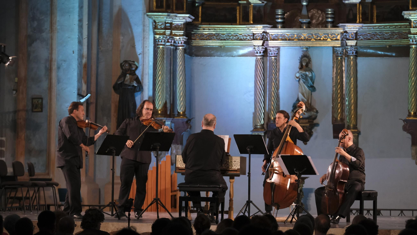 El concierto de Al Ayre Español en el Festival de Vélez Blanco, en imágenes