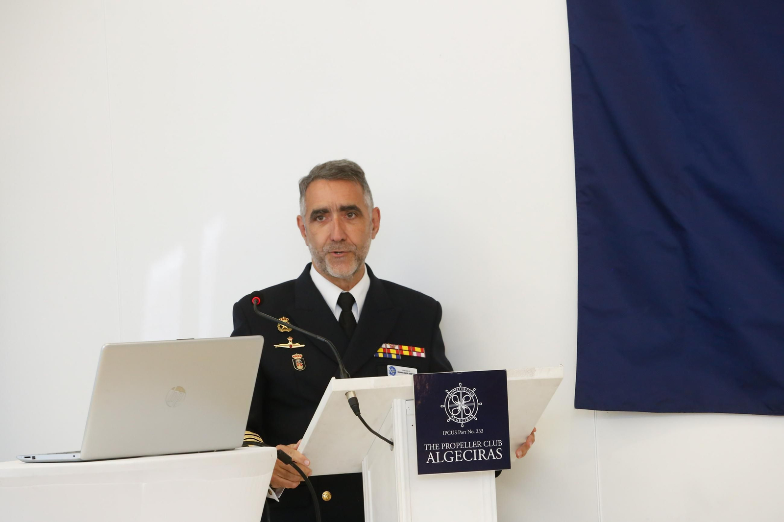 Las fotos del almuerzo del Propeller Club de Algeciras con Fernando García Rodríguez, jefe de Estado Mayor de la Operación Atalanta