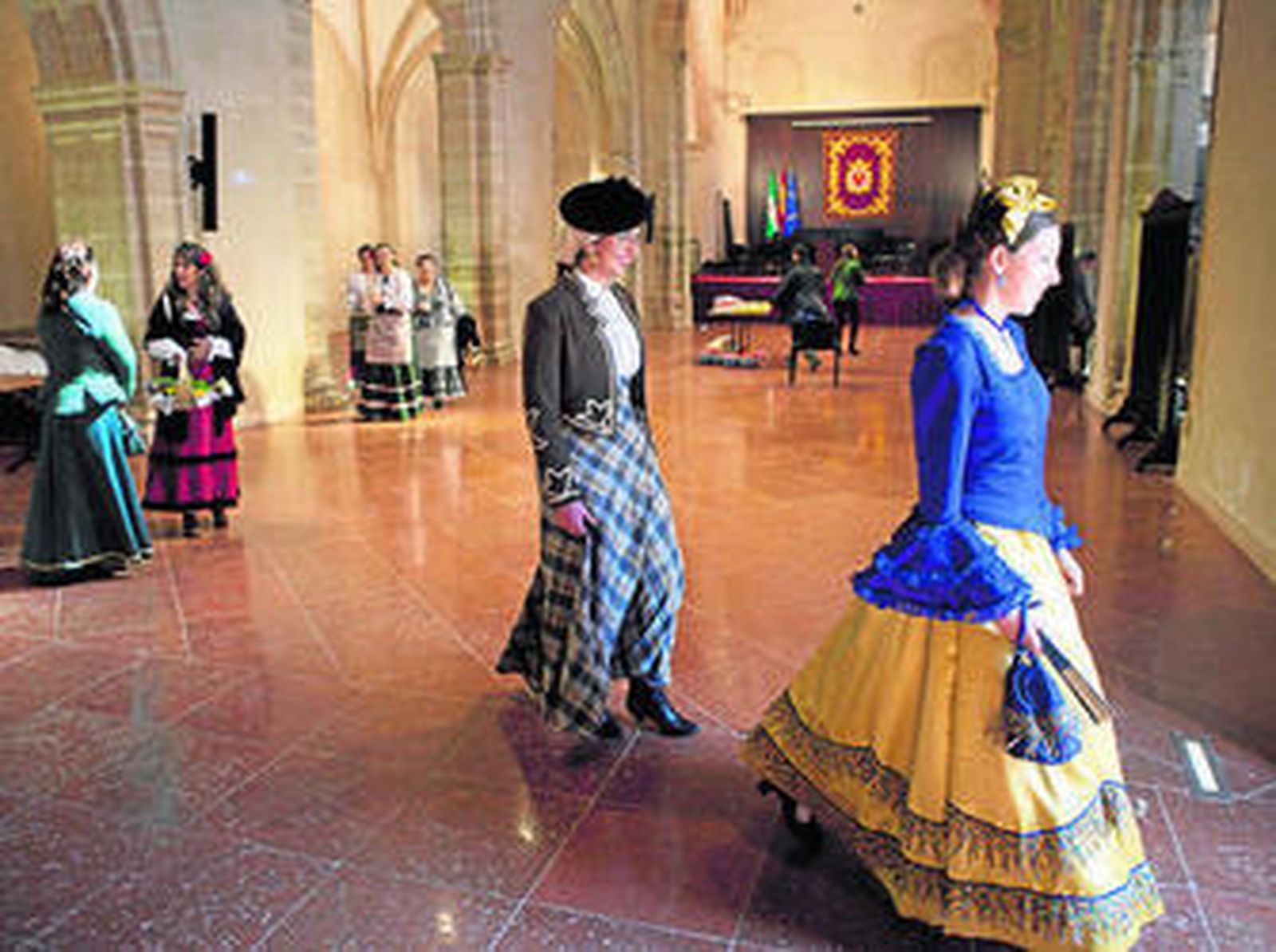 Todos los detalles están cuidados para sumergirse en la época romántica.