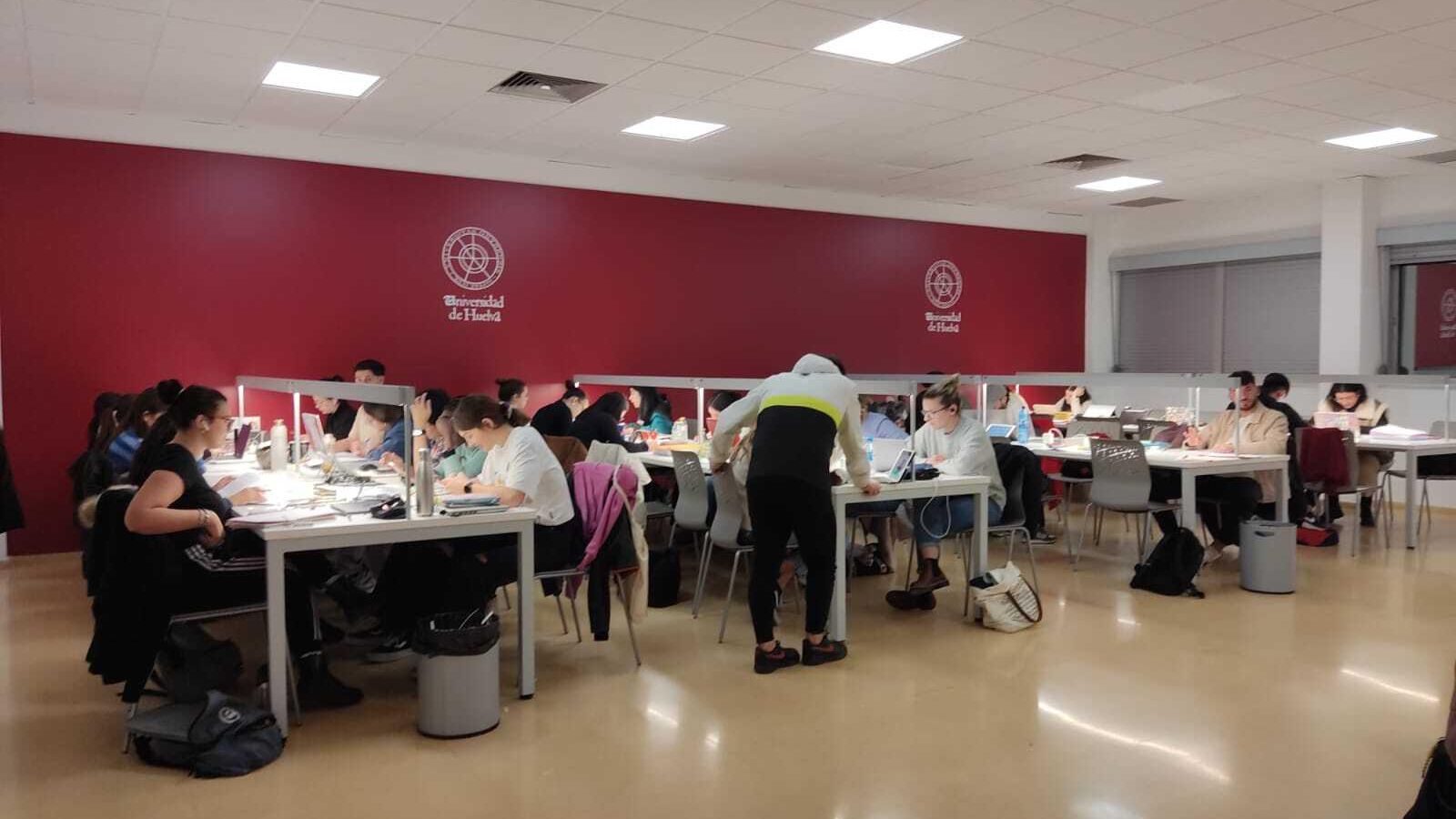 Una sala de estudio del Galileo