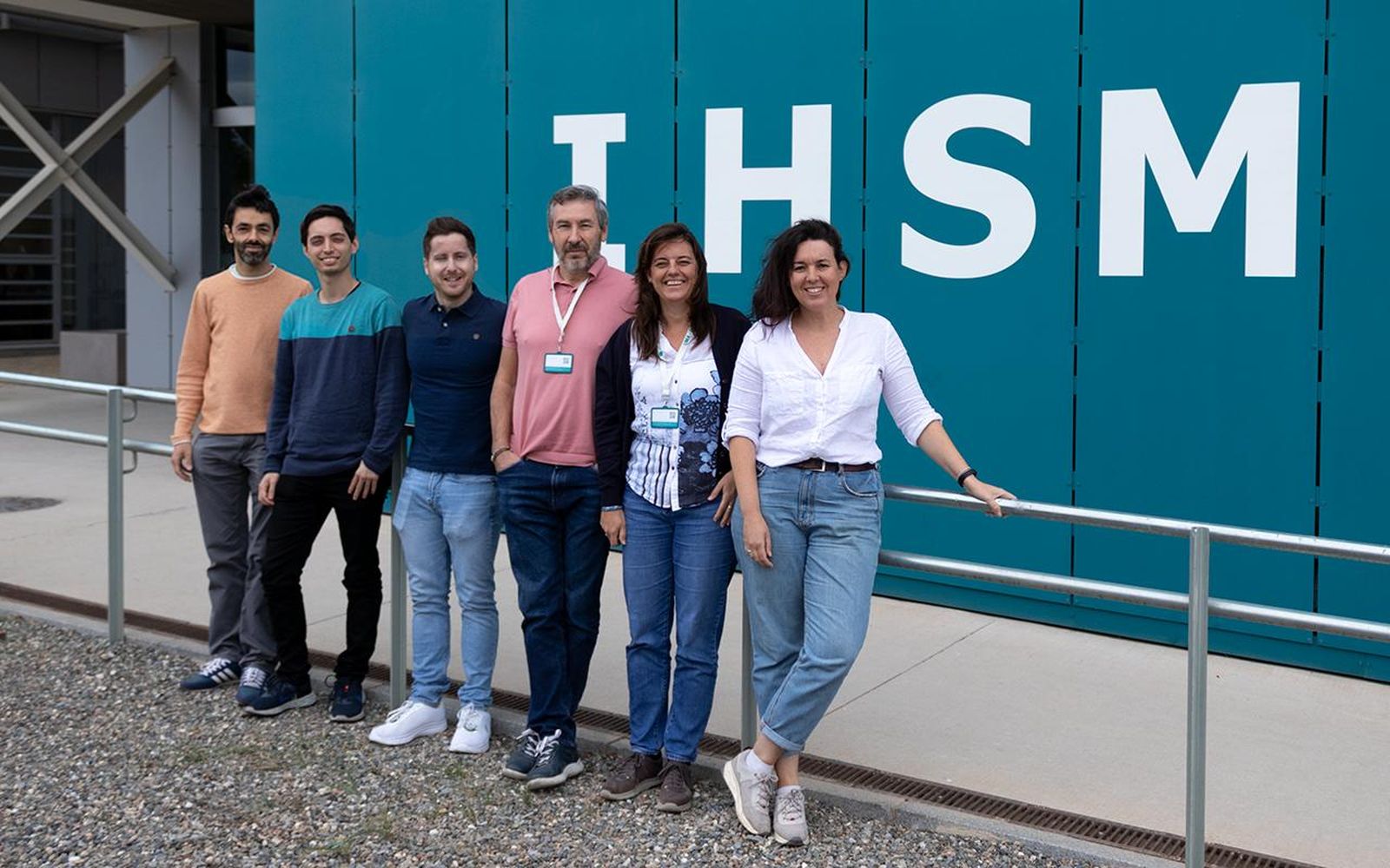 Los investigadores responsables del estudio en el IHSM La Mayora.