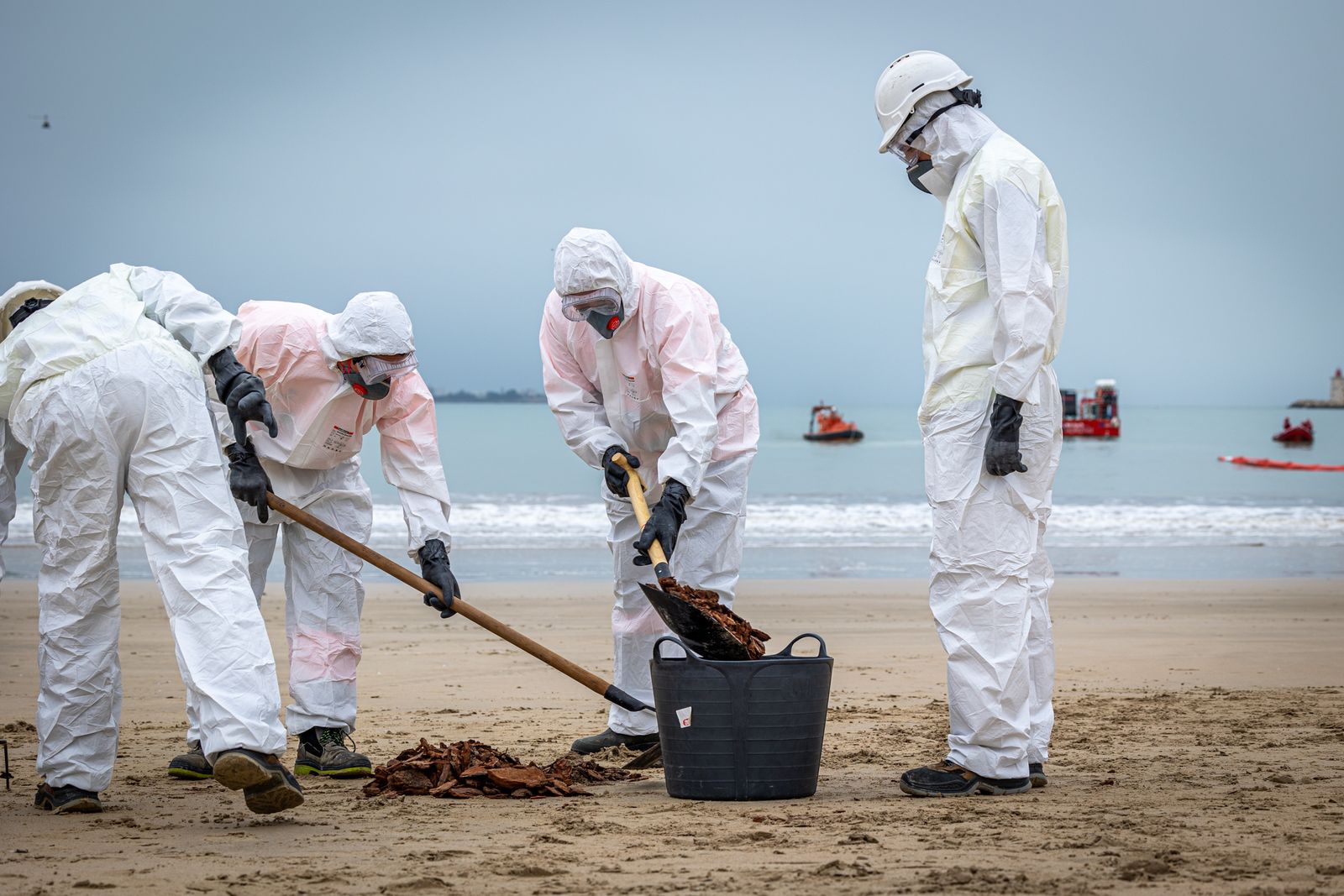 Imágenes del simulacro marítimo en en El Puerto