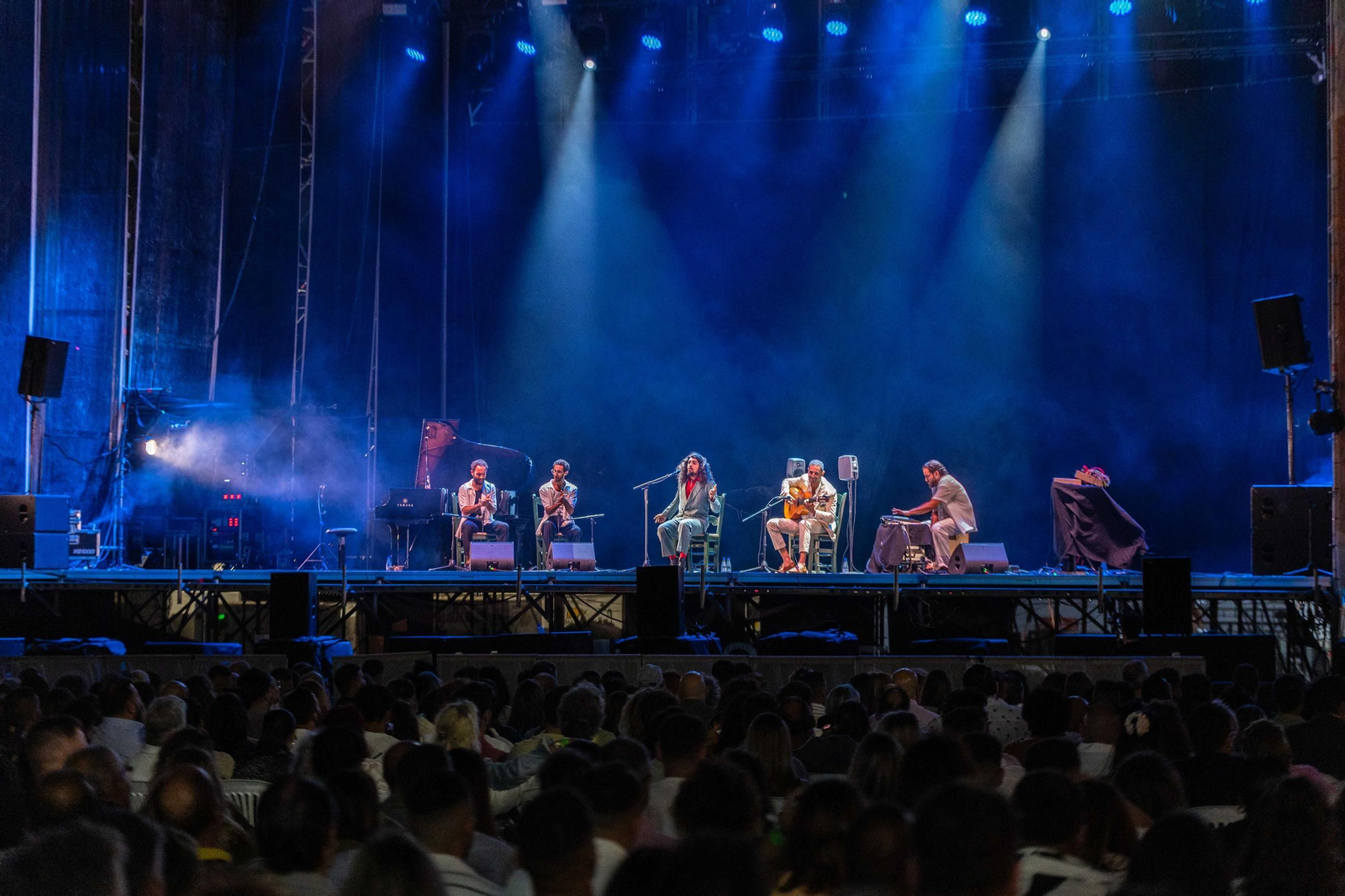 Las imágenes del concierto de Israel Fernández, la apuesta flamenca del festival Bahía Sound