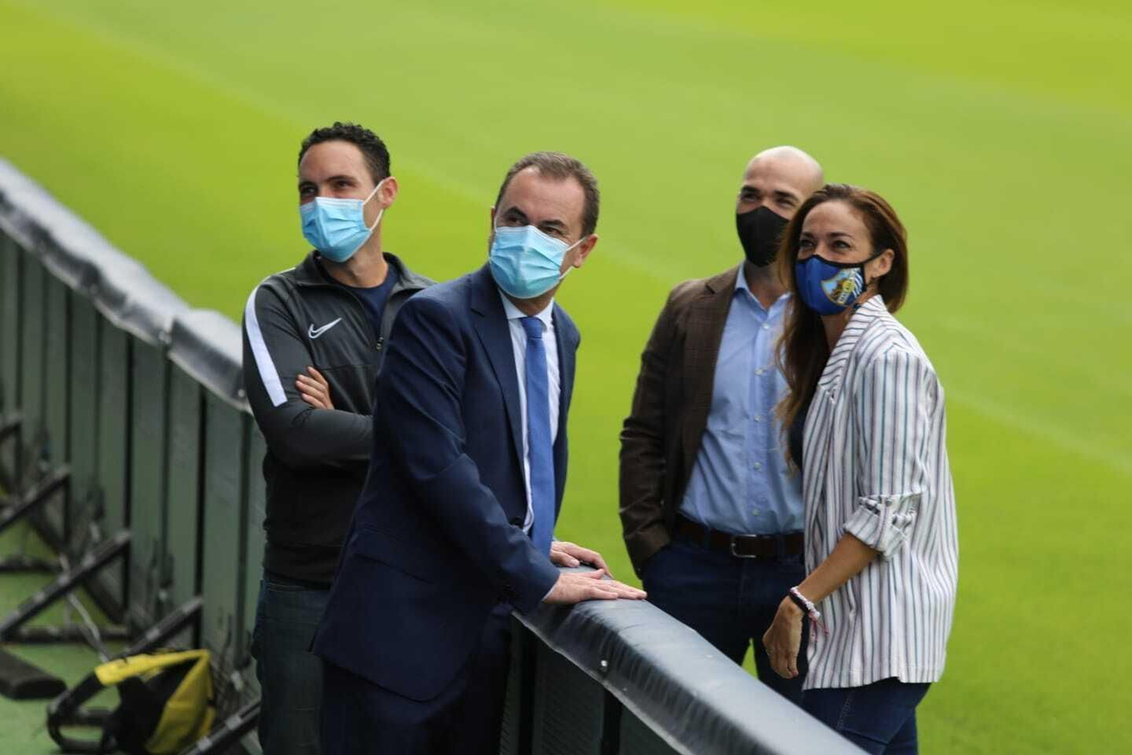 El Málaga CF presume de sus 15 fichajes