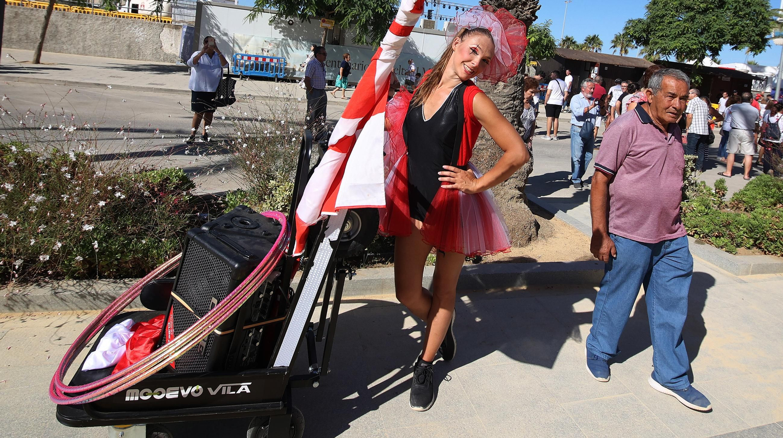 Así estaba Sanlúcar por los actos de V Centenario y La Vuelta Ciclista