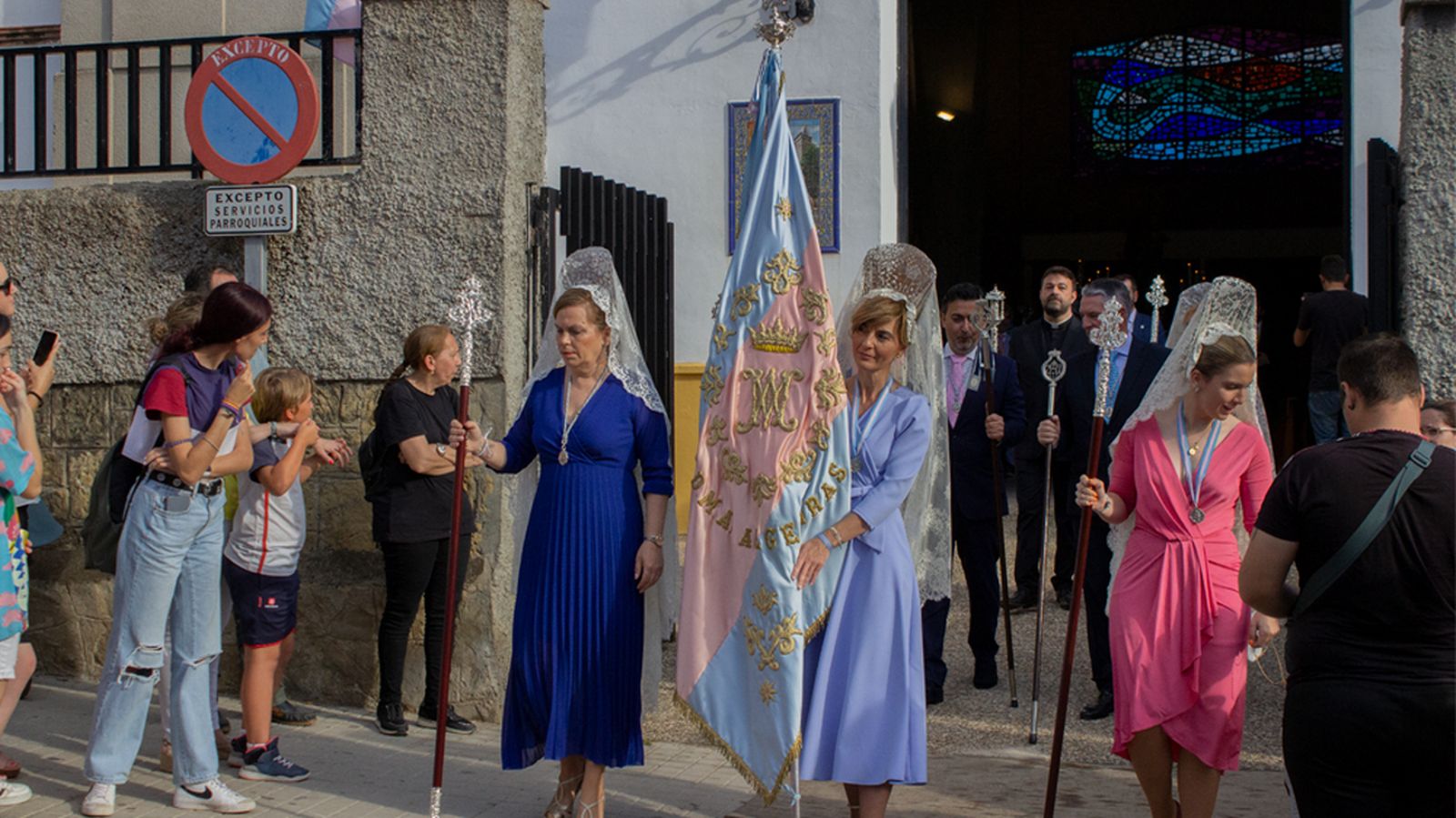 Fotos de la procesión de María Auxiliadora en Algeciras