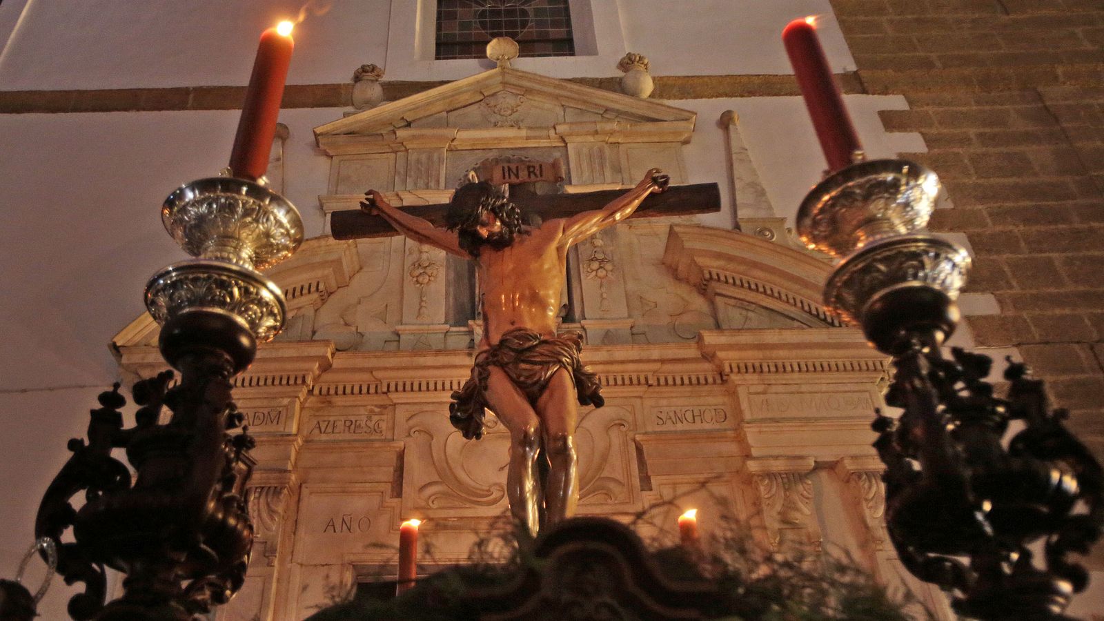 La portentosa imagen del Cristo de la Buena Muerte.