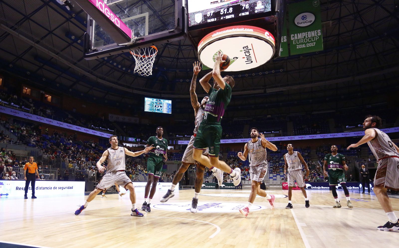 Las fotos del Unicaja-Hereda San Pablo Burgos