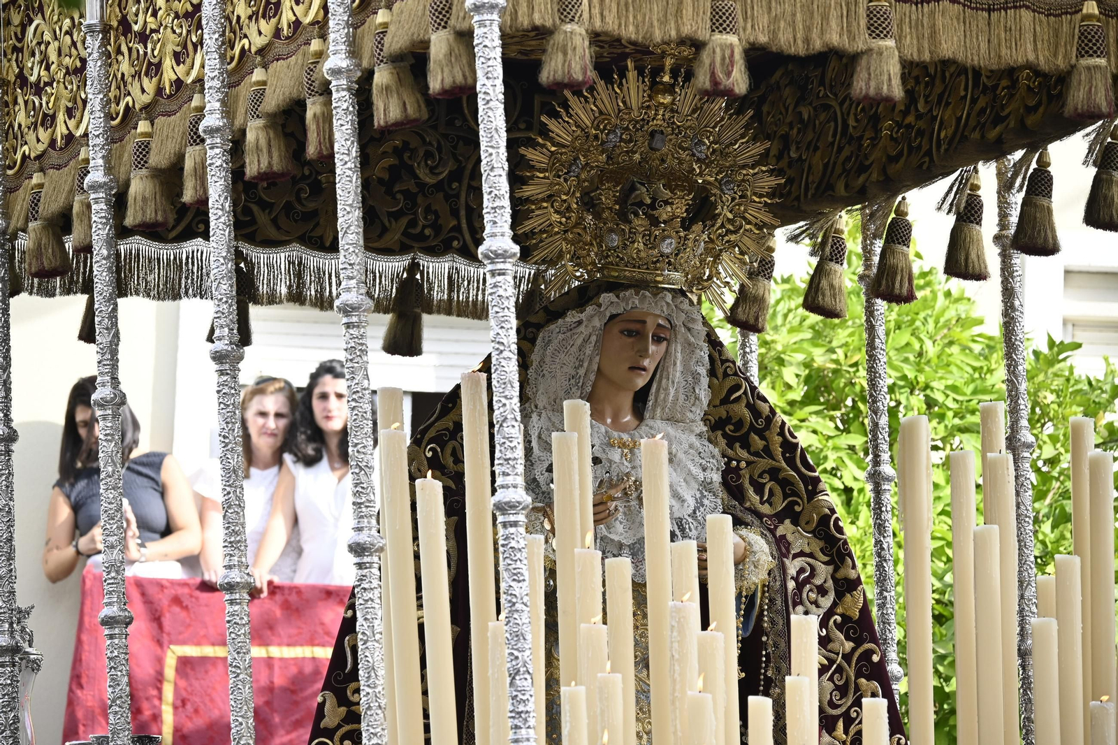 Extraordinaria de la Virgen del Valle de Huelva en imágenes