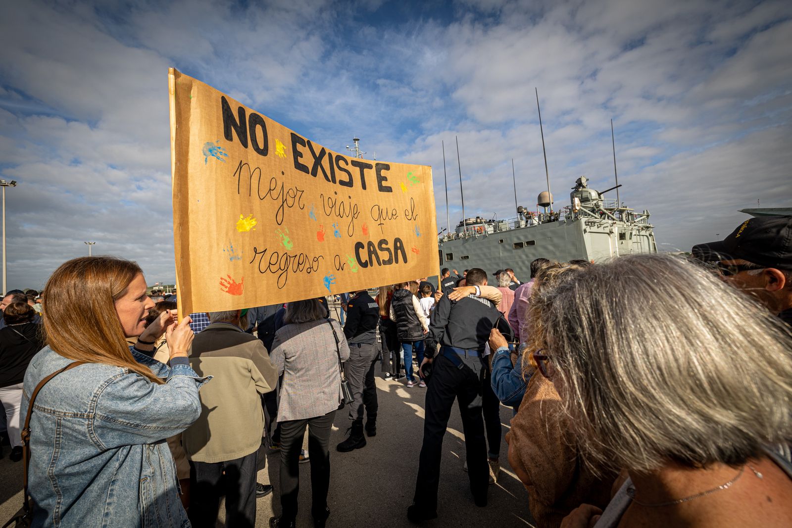 Imágenes del regreso de La fragata 'Numancia' a Rota tras participar en la operación Atalanta