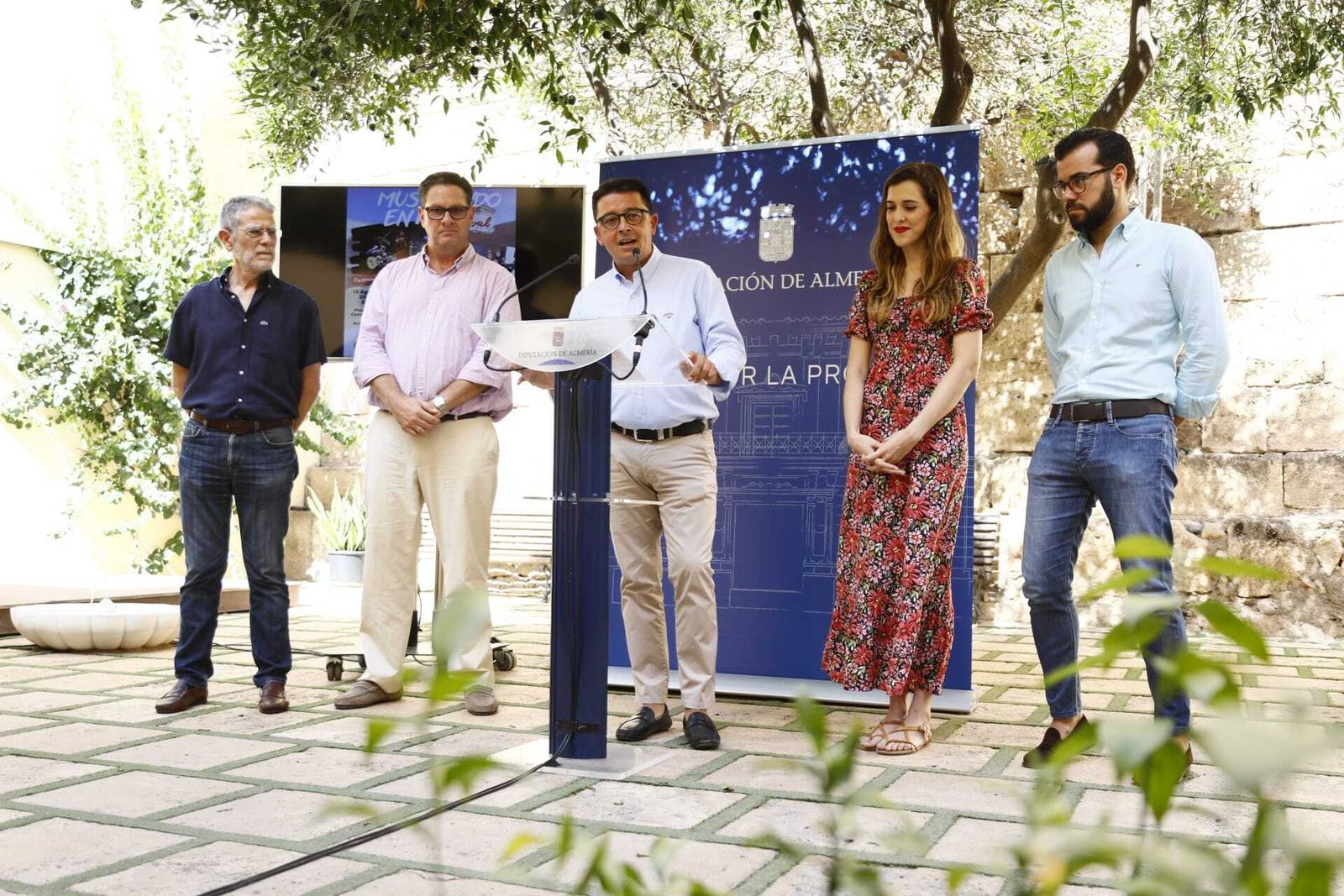 Presentación de 'Musimundo Enix Festival’ en el Patio del Mandarino.