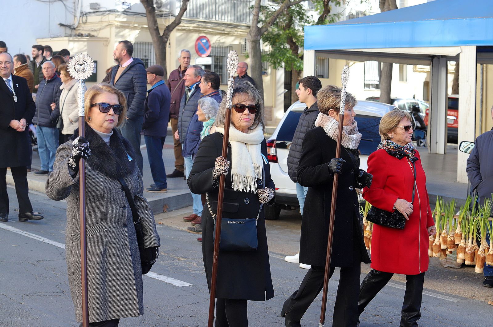 Imágenes de la procesión de San Sebastián en Huelva