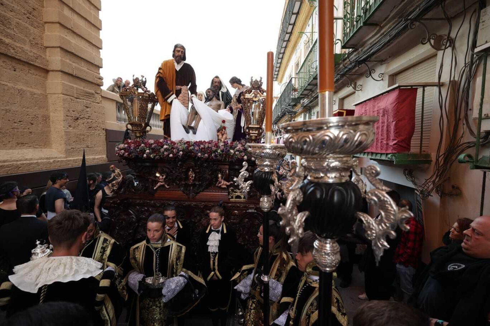 Las imágenes de la hermandad de la Soledad de la Semana Santa de San Fernando 2023