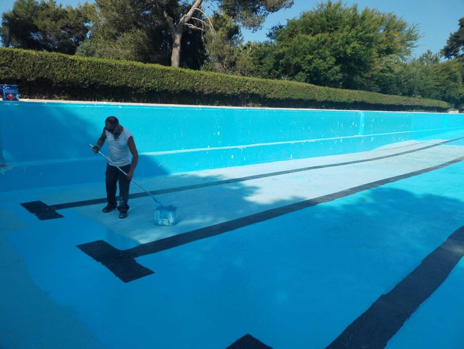 Arreglos del complejo de piscinas de Puerto Real